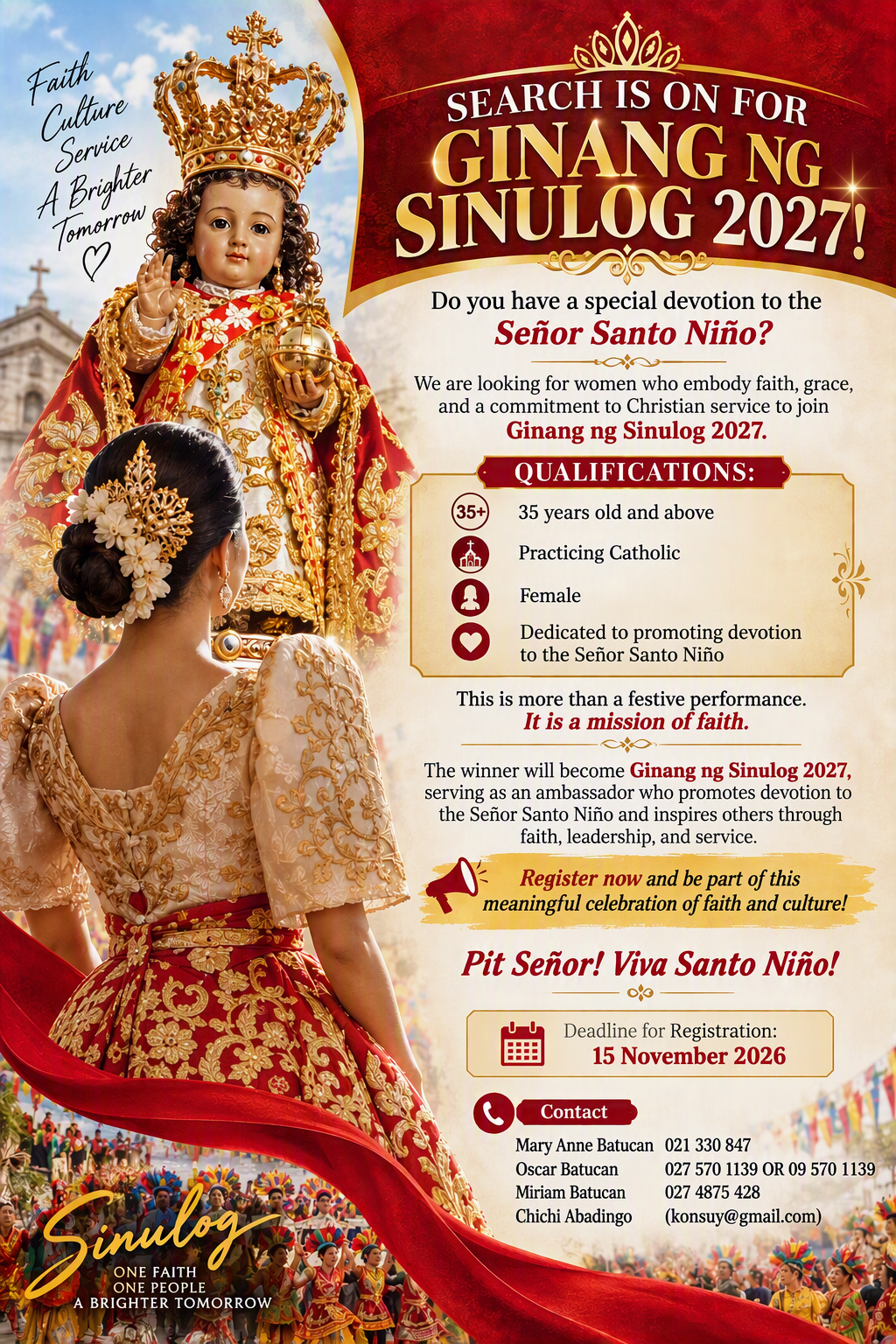 Ginang Ng Sinulog 2027